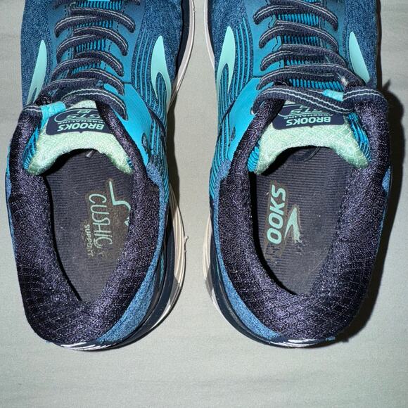 Brooks Adrenaline GTS 18 Blue Women's 9M Running Shoes 1202681B495 - Picture 2 of 10
